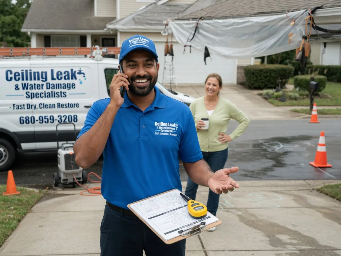 Ceiling Leak Cleanup Glenburn, ND FAQs